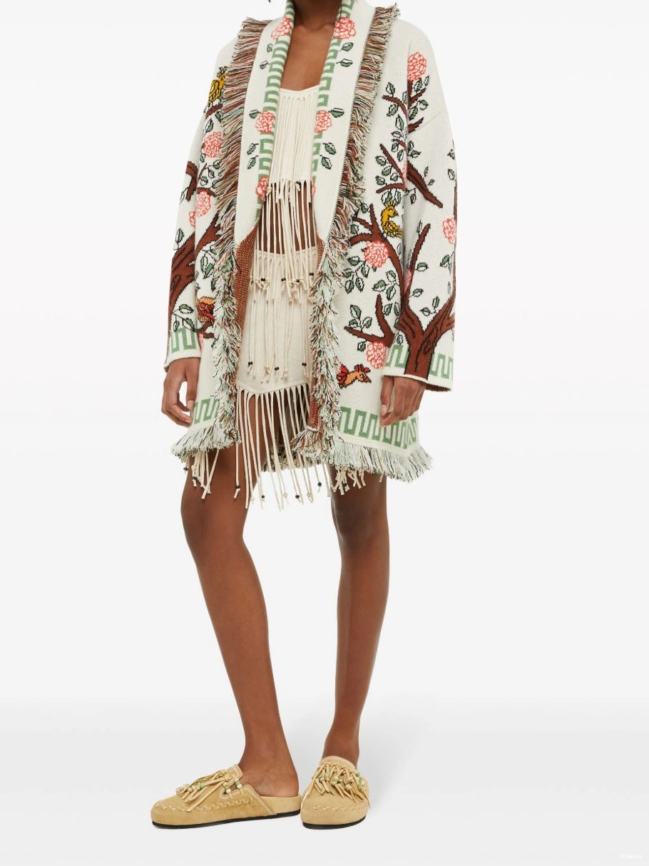 Affordable Life Alanui of cardigan Women cashmere Tree 0425